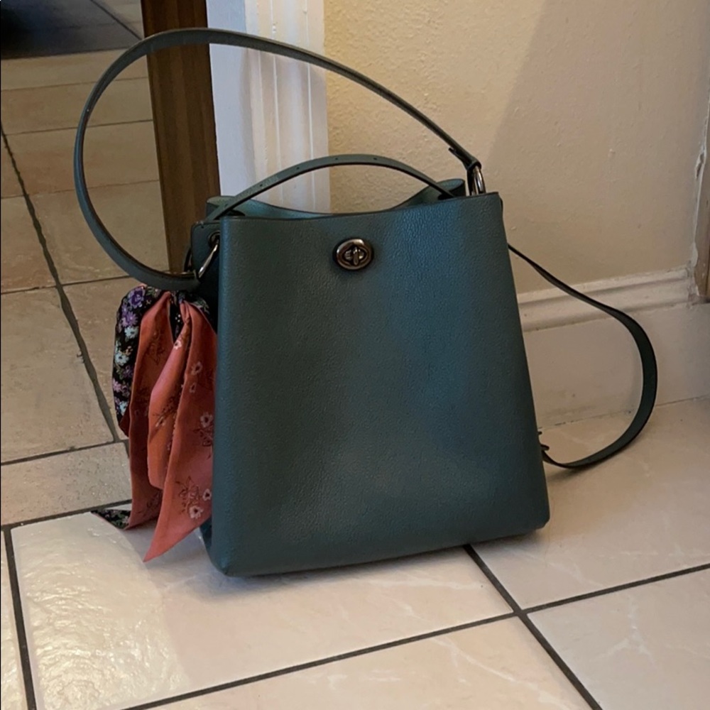 Coach handbag and scarf